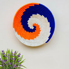 Load image into Gallery viewer, “Shades of Waves-3” Handwoven Sabai Grass Baskets