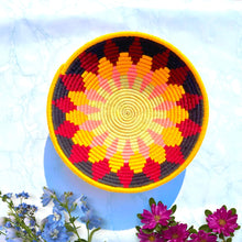 Load image into Gallery viewer, Colourful | Sabai Grass baskets | Colourful Decorative wall plates | handmade wall décor | Home Décor