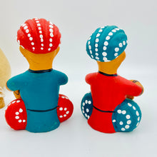 Load image into Gallery viewer, Terracotta Musicians Jugalbandi (Set of 2)
