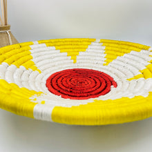 Load image into Gallery viewer, “The Light Within” Sabai Grass wall baskets-handmade decorative wall plates-wall basket for home décor-wall décor plates-bohemian wall decor