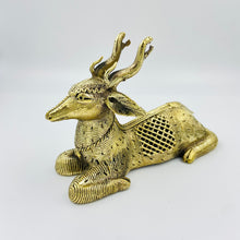 Load image into Gallery viewer, Dhokra metal craft sitting Deer