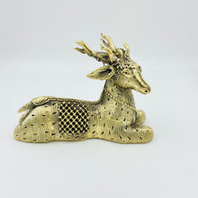 Load image into Gallery viewer, Dhokra metal craft sitting Deer