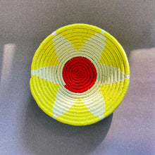 Load image into Gallery viewer, “The Light Within” Sabai Grass wall baskets-handmade decorative wall plates-wall basket for home décor-wall décor plates-bohemian wall decor