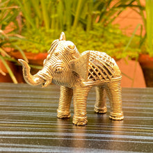 Load image into Gallery viewer, brass dhokra elephant figurine for decoration
