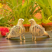 Load image into Gallery viewer, Bastar bell metal dhokra Parrot-Set of 2