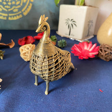 Load image into Gallery viewer, Baster dhokra metal peacock