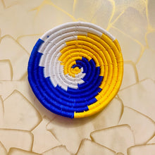 Load image into Gallery viewer, “Rage of Water” Handwoven Sabai Grass Baskets