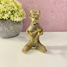 Load image into Gallery viewer, dhokra brass metal musician