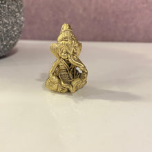 Load image into Gallery viewer, Brass dhokra metal ganpati